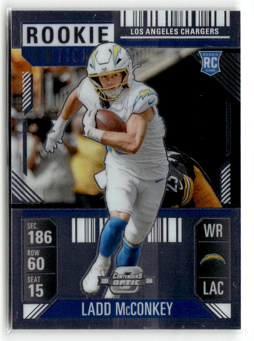 2024 Panini Contenders Optic #82 Ladd McConkey