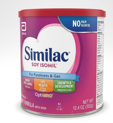 Similac Soy Isomil Powder Baby Formula 12.4 Oz Sealed  Exp: 12/2026