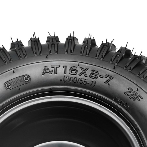 4pc 16x8-7 Tire Rim 4 Lug Wheel 110mm Pattern for ATV Quad Go Kart Taotao 125cc - Bild 10 von 13