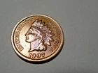 1907 Indian Head Penny in XF condition. Nice Liberty and diamonds. Great rim.