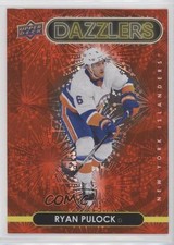 2021-22 Upper Deck Series 2 Dazzlers Red Ryan Pulock #DZ-80 1m4