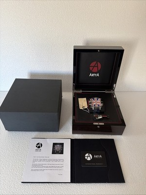 Artya Son Of Sound Guitar Union Jack  Stainless Steel Watch 02/99