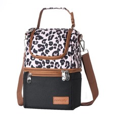 Momcozy Insulated Baby Bottle Bag, Multi-Function Breastmilk Cooler Bag, Fit...