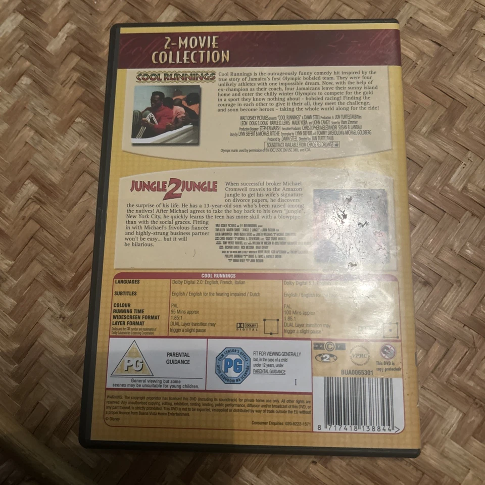 COOL RUNNINGS JUNGLE 2 JUNGLE-2 Disc-VGC - Image 2 of 4