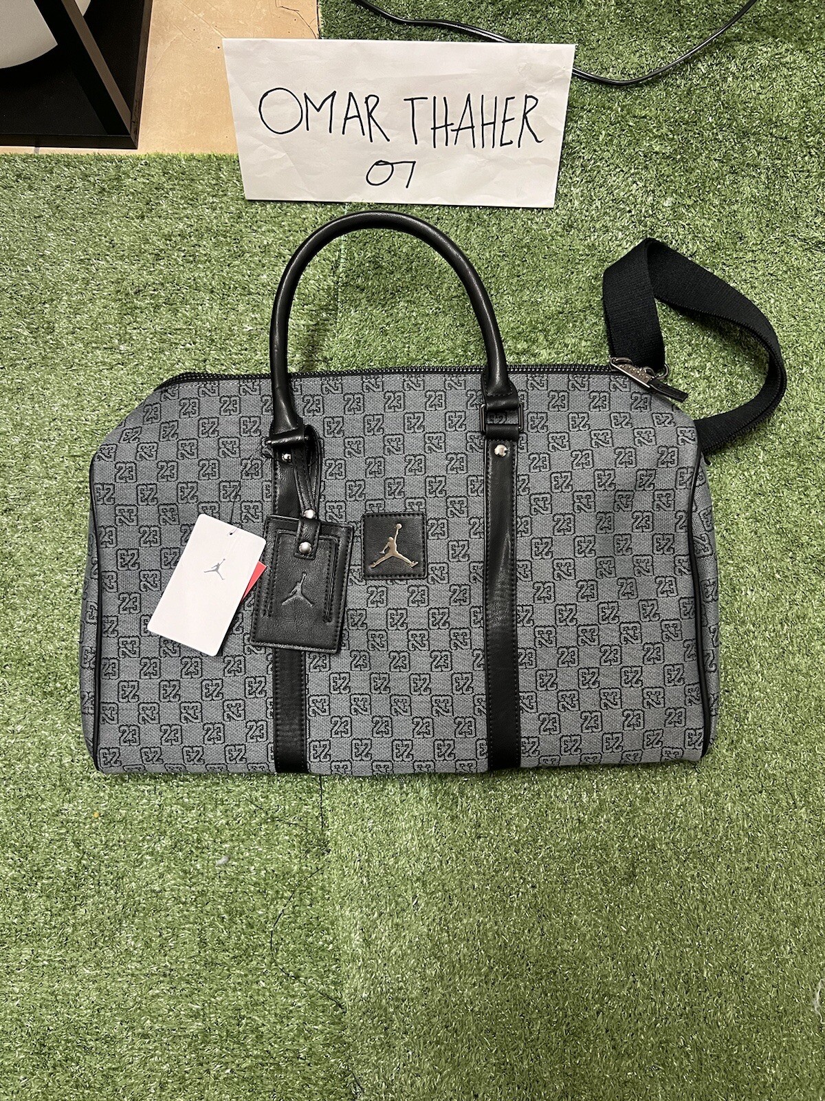 Jordan Monogram Duffle Bag (Dark Smoke Grey) - 20L, 40L (FREE SHIPPING)