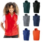 Ladies Microfleece Gilet Lightweight Body Warmer Sleeveless Fleece Vest Jacket