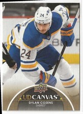 2021-22 Upper Deck UD Canvas Dylan Cozens Buffalo Sabres #C9