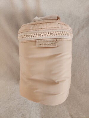 Dagne Dover Mila Water Resistant Toiletry Makeup Tote Large Rose Quartz Pink NWT