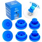 5 Gallon Water Jug Cap Reusable - Non-Spill 55mm Water Bottle CapsSilicone Ca...
