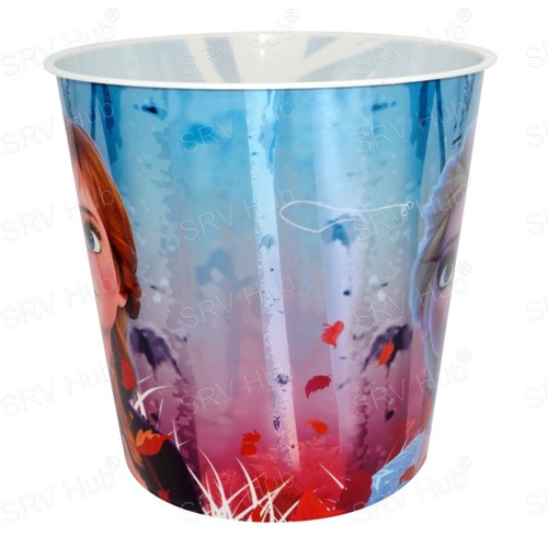21cm Cartoon Printed Dustbins Home Kitchen Rubbish Waste Storage (5L) Basket Bin - Picture 30 of 58
