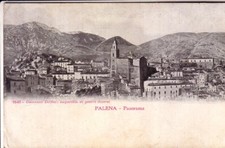 CARTOLINA  PALENA   FP VIAGGIATA 1912  PANORAMA OCCASIONE    OCCASIONE