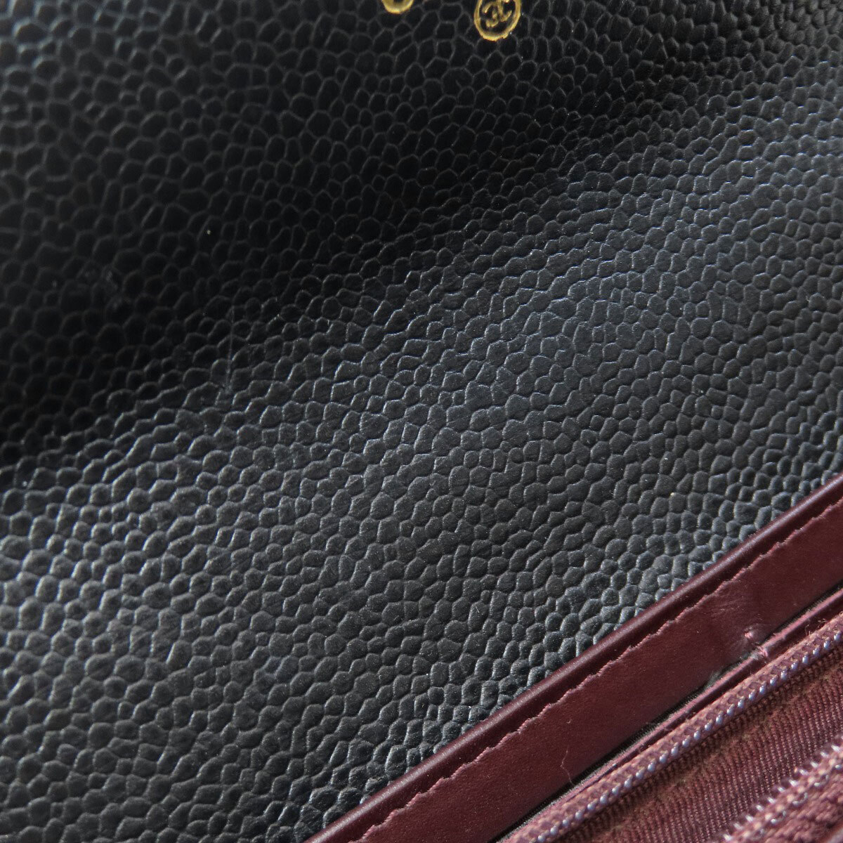 CHANEL Long wallet (with coin pocket) Matelasse COCO Mark CHANEL Long wallet (with coin pocket) Matelasse COCO Mark