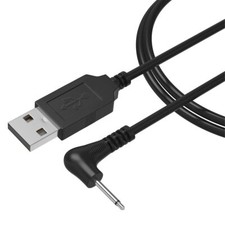 DC Charging Cable USB to 2.5mm DC Fast Charger Cord 5V 3ft Black