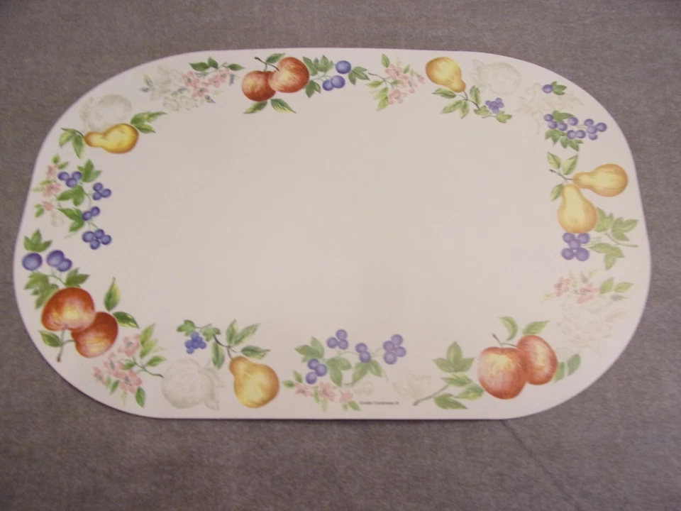 Винтажный Corelle координаты Chutney двусторонние коврики комплект из 4 Cottagecore декор - Изображение 4 из 4