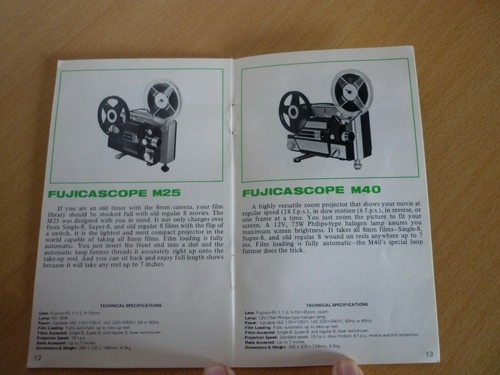 Fuji Photo film jaren 70 productboekje brochure Super 8 en Single 8 film - Photo 4/4