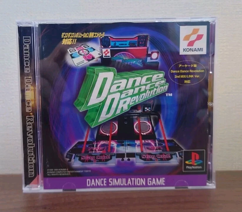 Playstation Dance Dance Revolution + MANUAL Japanese PS1 Game  Free Ship - Image 2 of 4