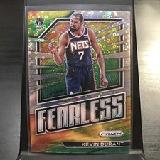Kevin Durant 2022-23 Panini Prizm Basketball Fastbreak Disco Prizm Fearless #7 