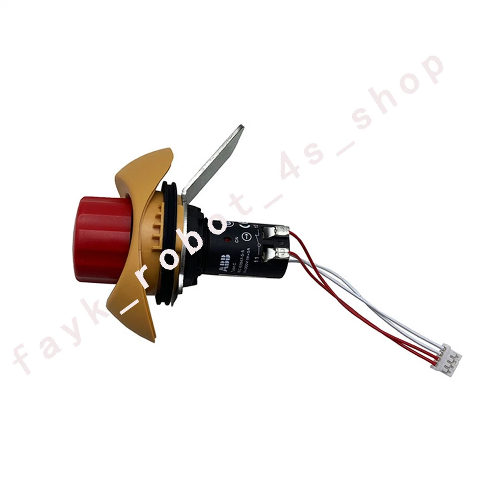 3HAC028357-025 CE3T-10R-02 ABB DSQC679 3HAC028357-001 E-stop Stop Switch Button - Image 3 of 4