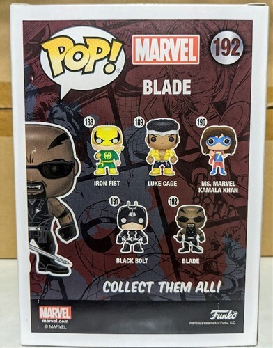 Marvel Blade Funko Pop! Vinyl Figure - Previews Exclusive