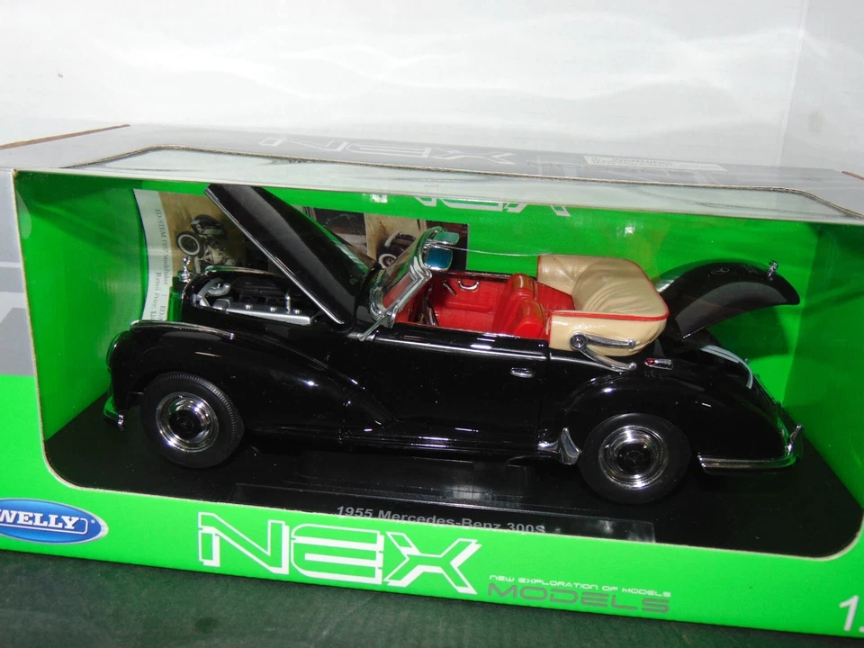 Welly NEX 1955 Mercedes - Benz 300S 1:18 NOS - Image 4 of 4
