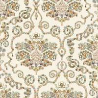 Rasch Tapete Tiles & More Xiv 307603 Weiß Creme Braun Bunt Stylisch Barock