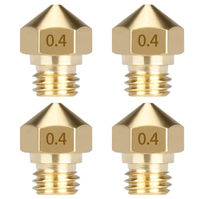 4x buse nozzle 0.4mm pour QIDI Tech X-Plus / X-Max / X-Pro / X-One imprimante 3d
