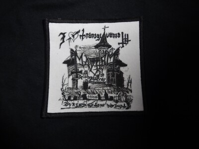 Mayhem Patch Black Metal Dead Morbid Emperor