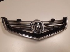 Fits Acura Tsx 2004 2005 Grille Grill W Chrome Molding W Oem Emblem