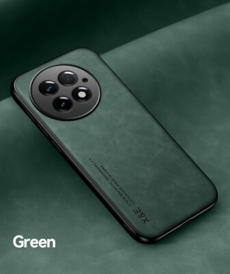 Leder Matt Stoßfest Handy Hülle Cover für Oneplus 13 12 11 10T Nord CE4 CE3 Lite