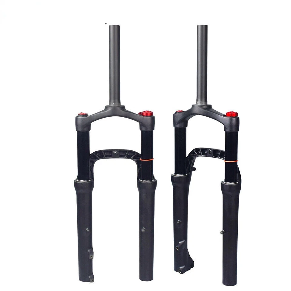130mm Travel 20er*4.0" Snow Front Suspension Fat Fork MTB/Beach BMX Bike QR Fork - Image 3 of 4
