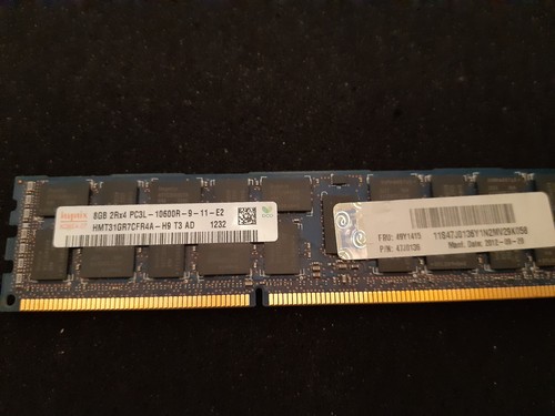 Hynix 8GB 2Rx4 PC3L-10600R DDR3 Registered Server-RAM Modul REG ECC