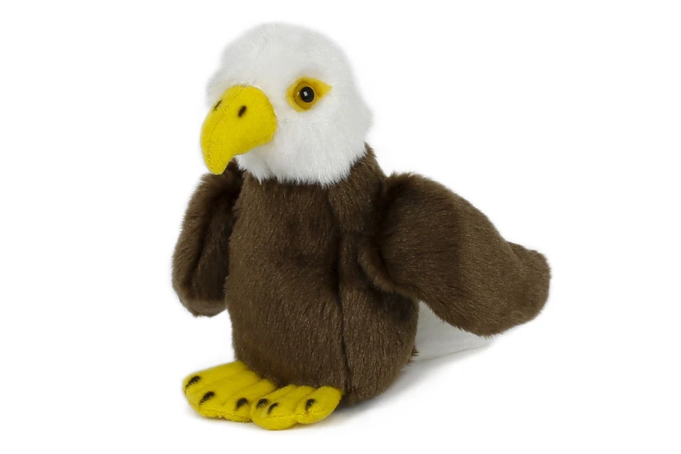 SEMO Mini-ADLER Plüschtier Stofftier Plüsch Kuscheltier NEU 13cm