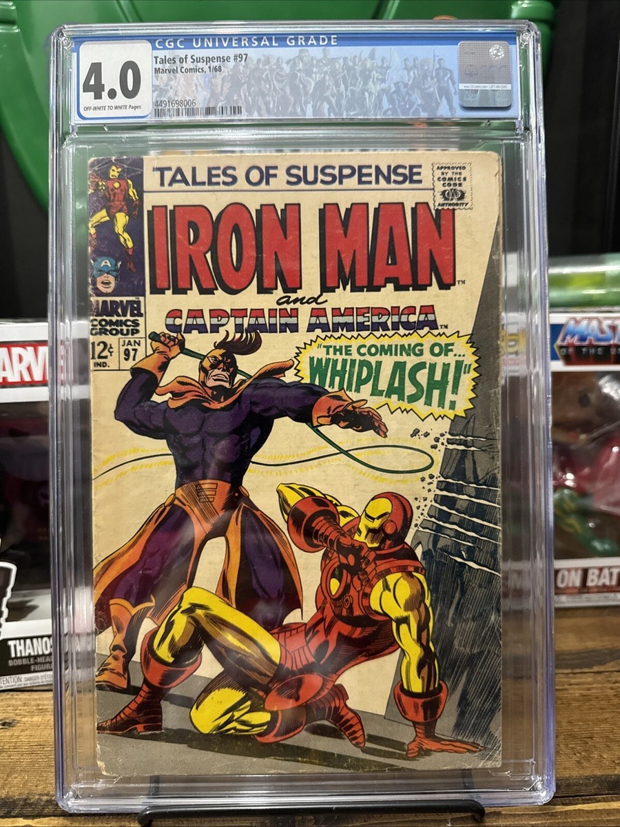 その他 Invoke Tmeltai Marvel Fresh and blood Tales of Suspense #97 Cgc 4.0 1st Whiplash Marvel Comics