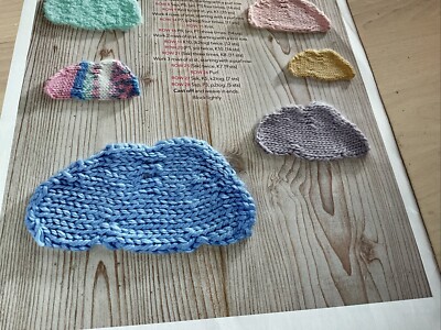 Wolkenmotiv Strickanleitung Stash Buster