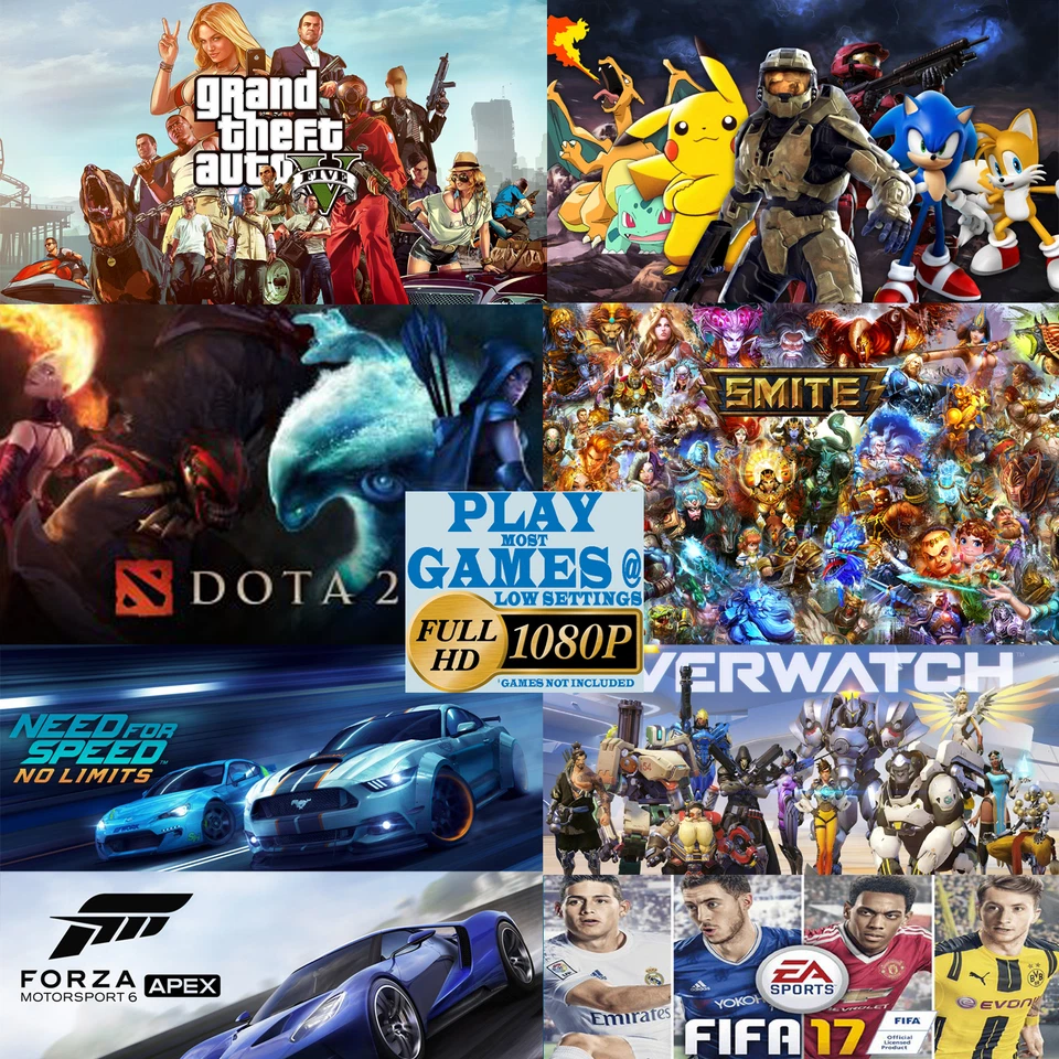 Fast Gaming PC Computer Bundle Intel Quad Core i5 16GB 1TB HDD Windows 10 GT 730 - Image 2 of 4