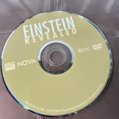 NOVA DVD SERIES:  EINSTEIN REVEALED (DVD ONLY, NO CASE)
