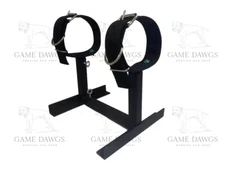 FULLY ADJUSTABLE GROOMING / BREEDING STAND W COLLARS! 