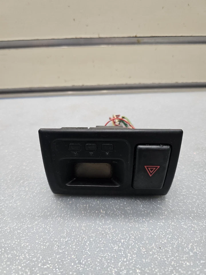 🔥1998-2002 HONDA CR-V LED DIGITAL RELOJ PANTALLA OPCIÓN LUZ TRASERA NEGRO Foto 3 de 4