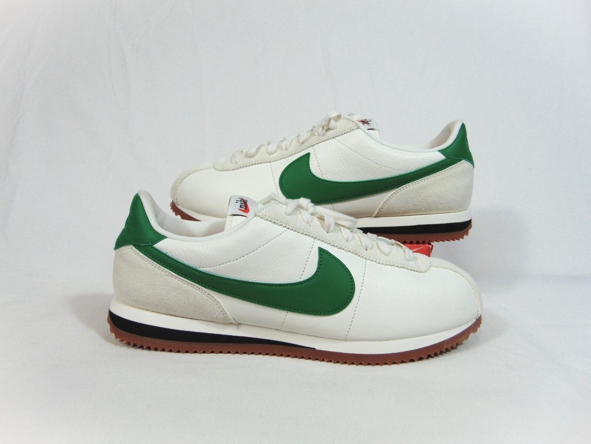Nike Cortez Sail & Aloe Verde Running Casual Shoes Sz 12 NEW