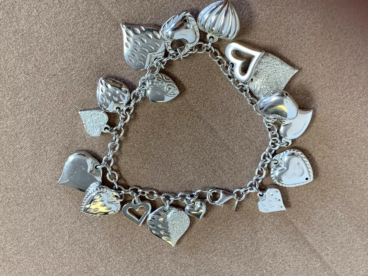 Ebay sterling silver charm bracelets deals