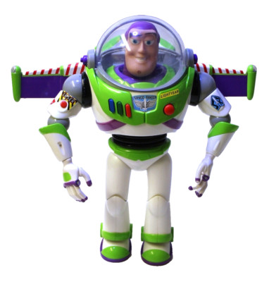 Disney Toy Story Deluxe Talking Buzz Lightyear Action Figure 12 Inch