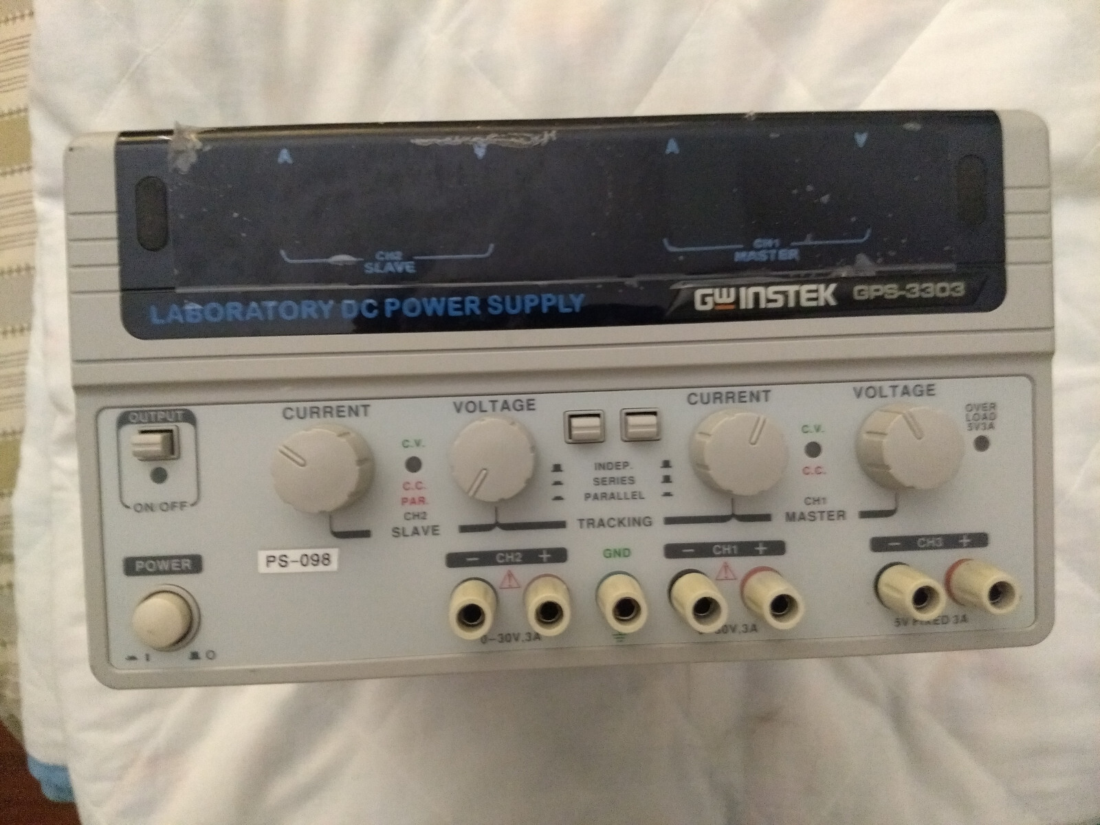 GW Instek GPS3303 3CH, Laboratory DC Power Supply (0365) US eBay
