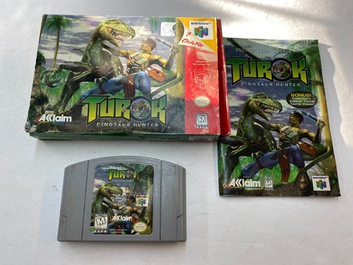 Turok Dinosaur Hunter N64 CIB Authentic - Picture 3 of 3