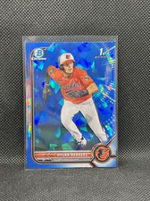 DYLAN BEAVERS 2022 Bowman Chrome Sapphire Refractor RC #BDC-160 ROOKIE GEM
