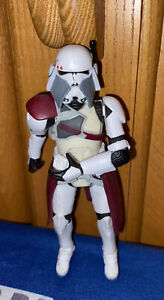 Star Wars Commander Bacara Hasbro 2004 Complete 3.75 Action Figure