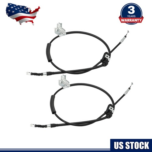 2Pcs Parking Brake Cable For Acura Integra Sedan 1994-98 For Honda Civic Si 1999