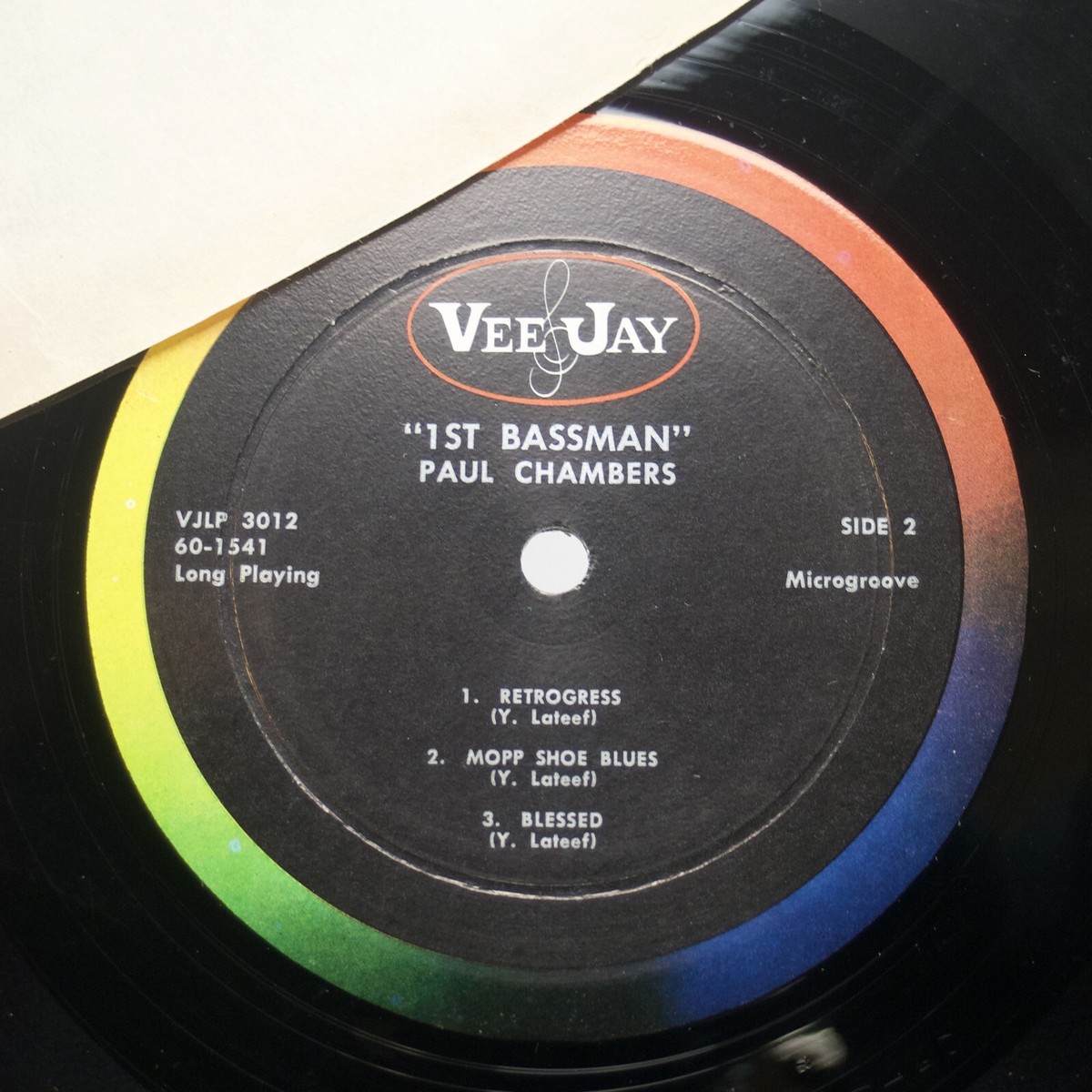 米LP Paul Chambers 1st Bassman VJLP3012 VEE JAY /00260 sddefault.jpg