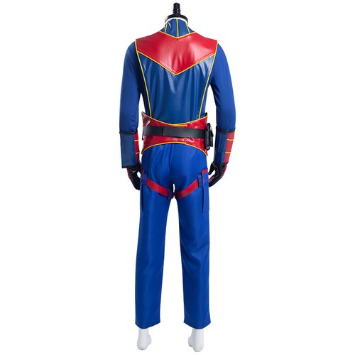Henry Danger Captain Man Cosplay Costume Halloween Outfit Carnival Suit - Picture 6 of 9