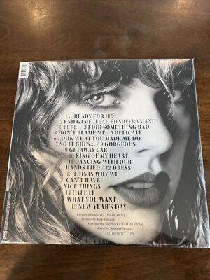 RARE Taylor Swift Reputation 2LP Orange Vinyl FYE Exclusice Ltd