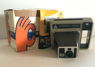 Vintage Kodak Kodamatic Pleaser II Instant Camera Color Film Made In USA w/  box